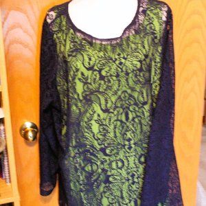 Susan Graver 2 pc top.